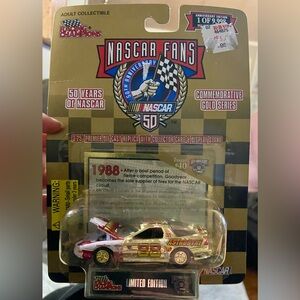 Nascar Gold and Red 88 Die-Cast Kids Race Car